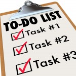 To-Do List Tasks Clipboard Checkmark Words Remember Goals