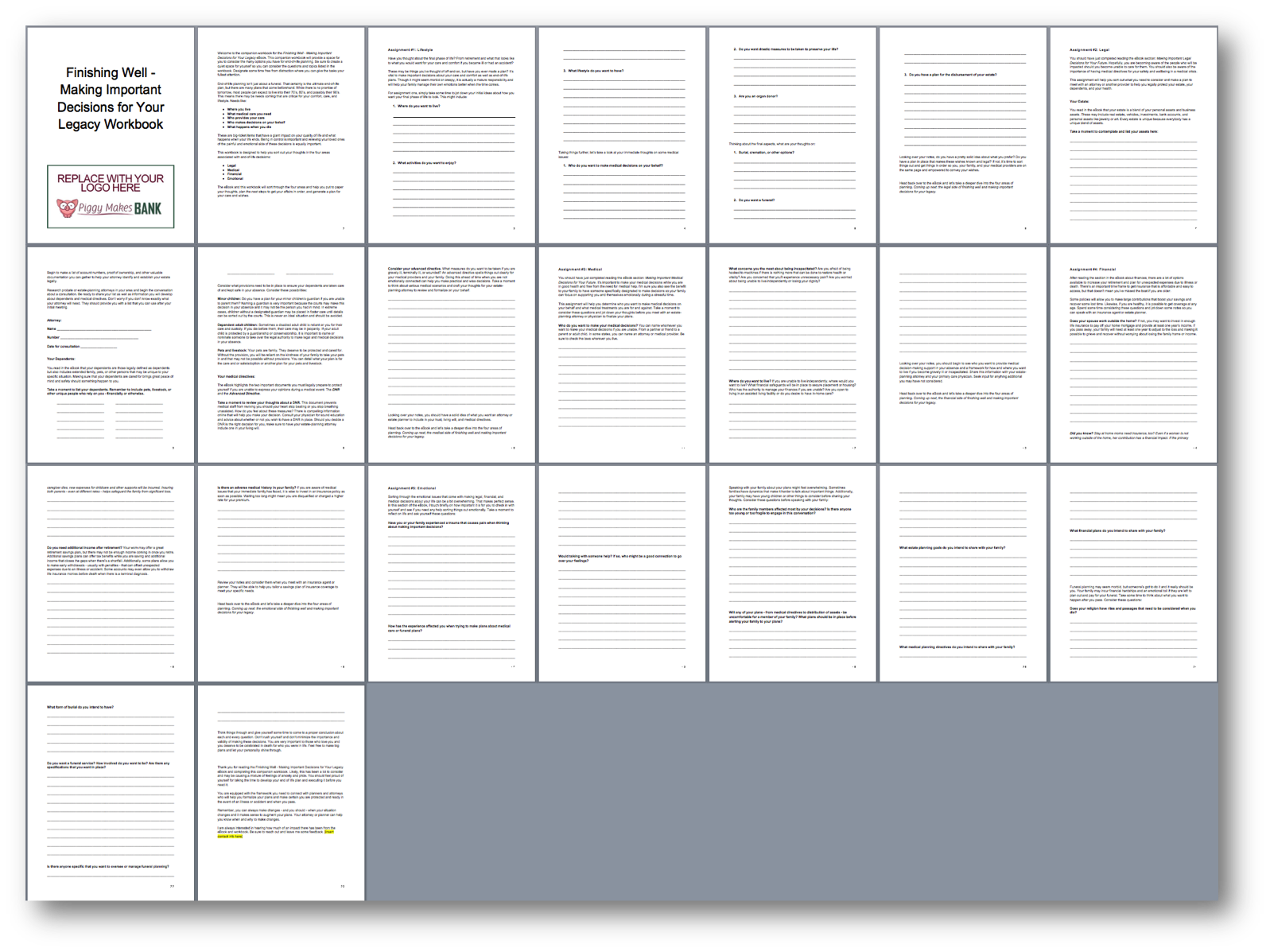 End of Life Planning Workbook