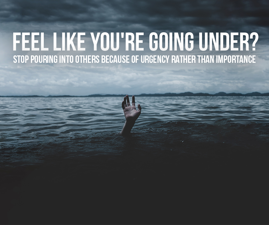 Feel like youre going under