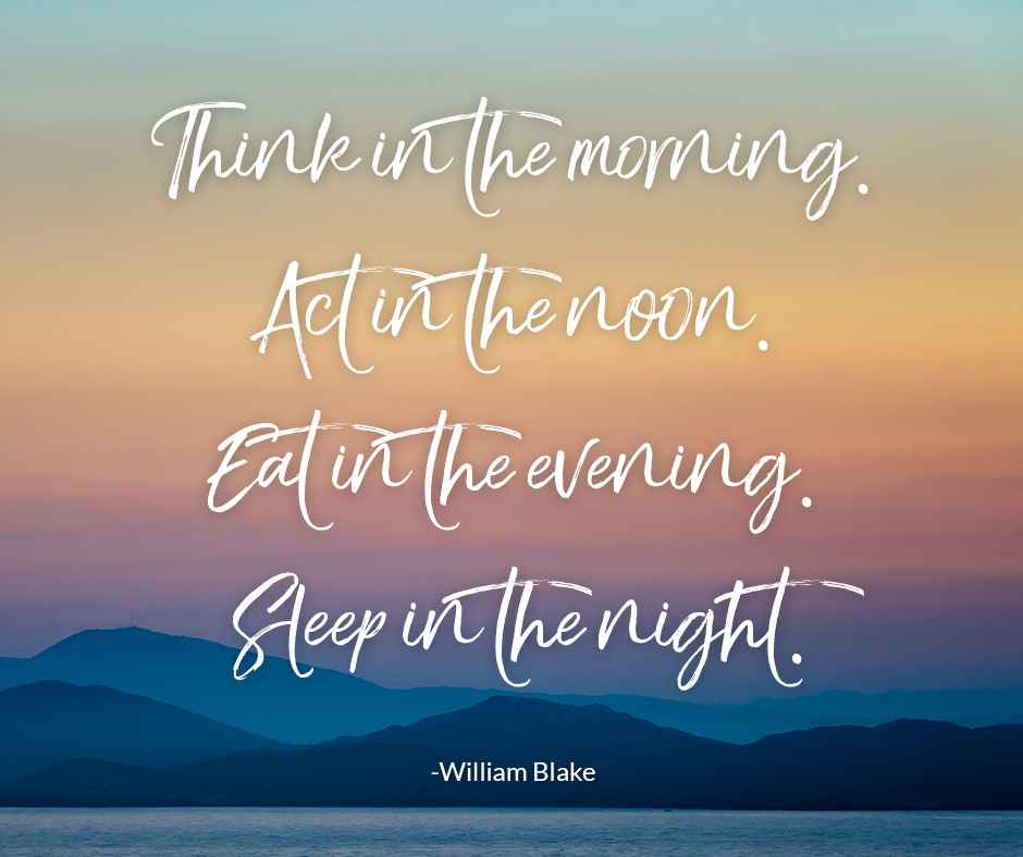 Think in the morning
