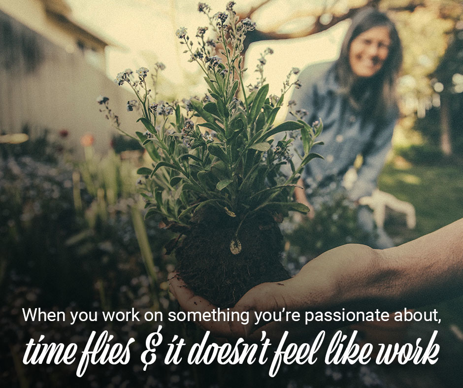 When You Work on Something Youre Passionate About