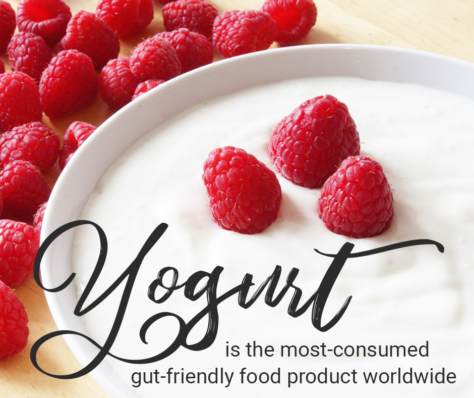 yogurt is the most-consumed