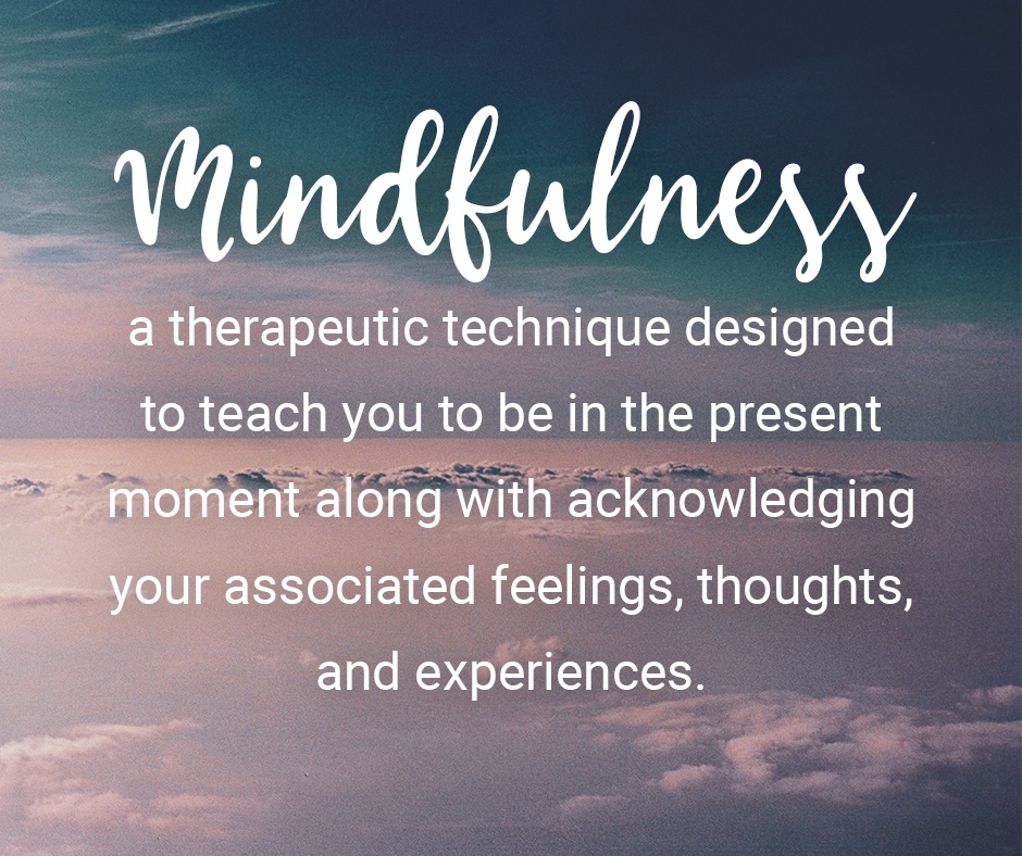 1 - Mindfulness - a therapeutic technique