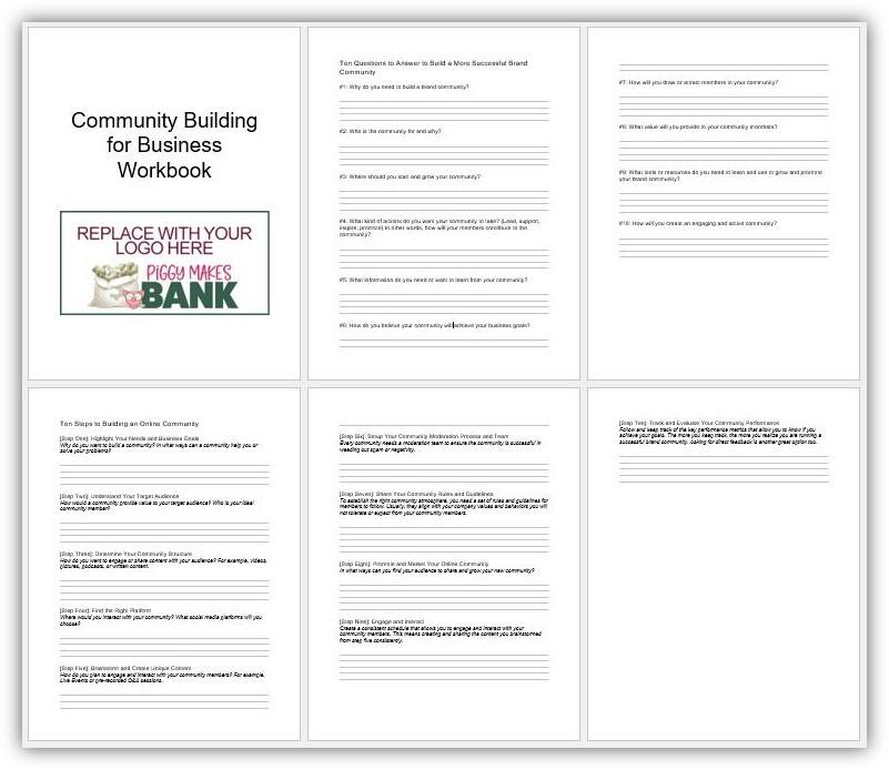 Building a Community Workbook