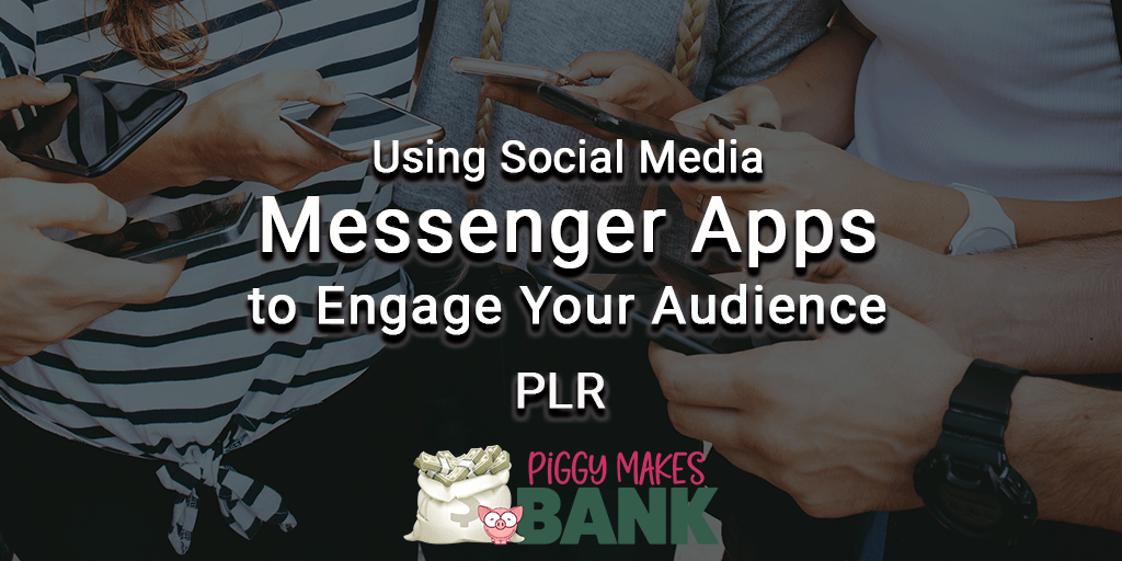 using social media messenger apps