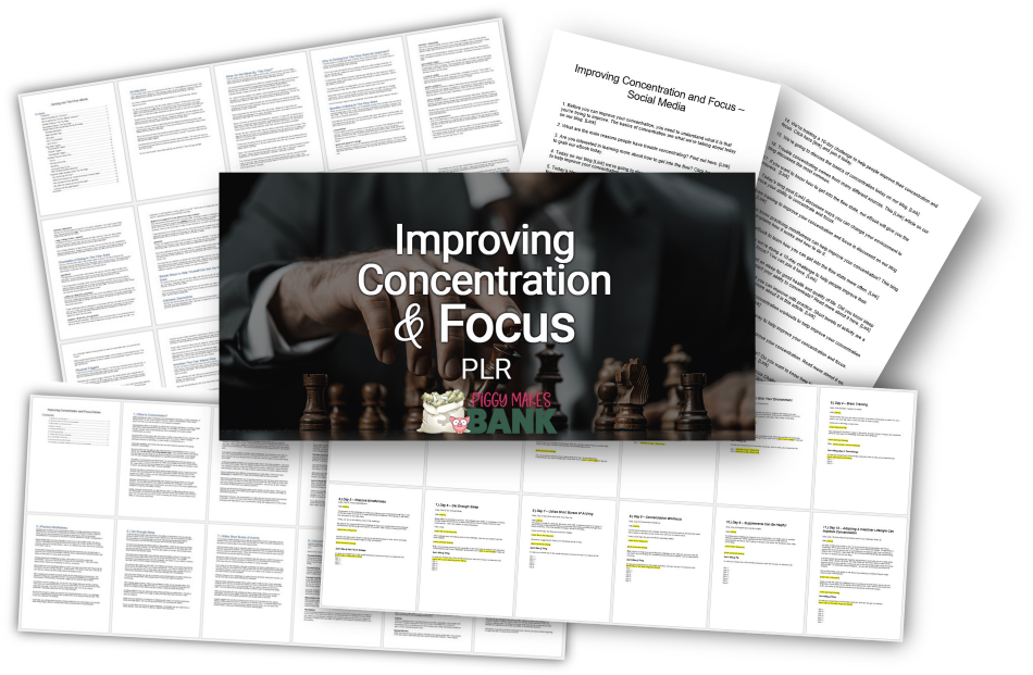 Improving Concentration and Focus