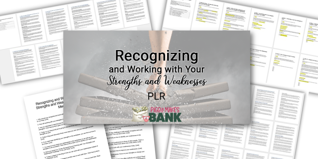 recognizing-and-working-with-your-strengths-and-weaknesses-piggy