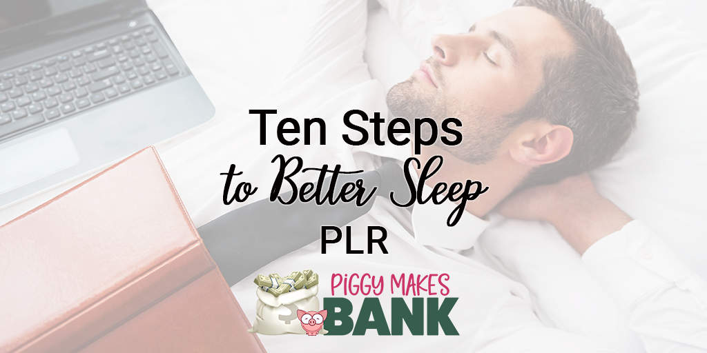 better sleep plr