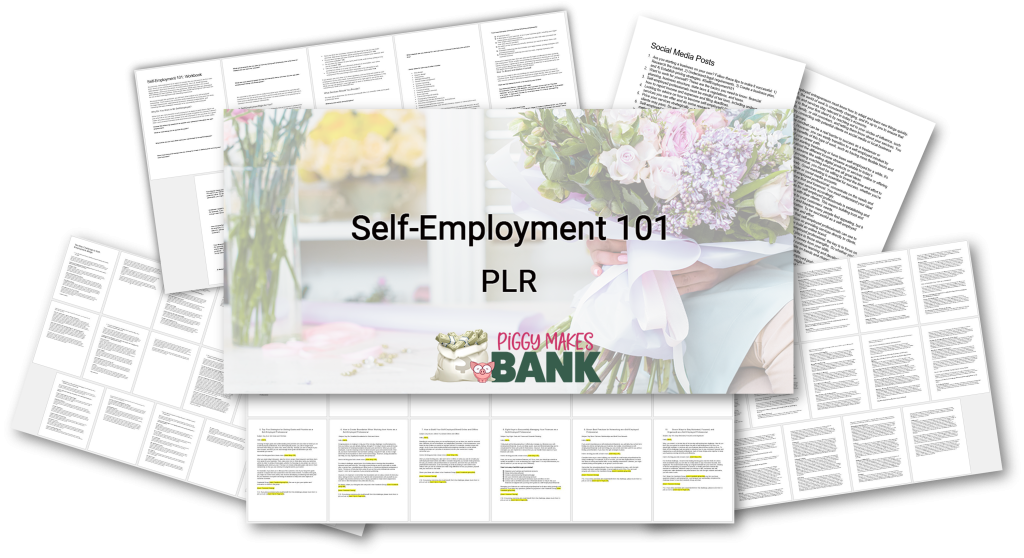 Self-Employment 101 : Everything You Need to Get Started - Piggy Makes Bank