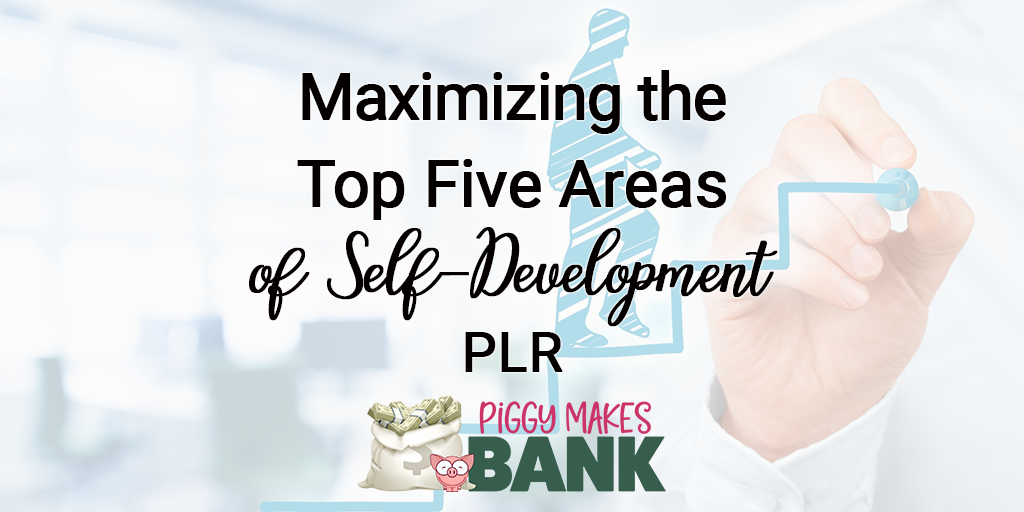 maximizing the top five areas of self development plr