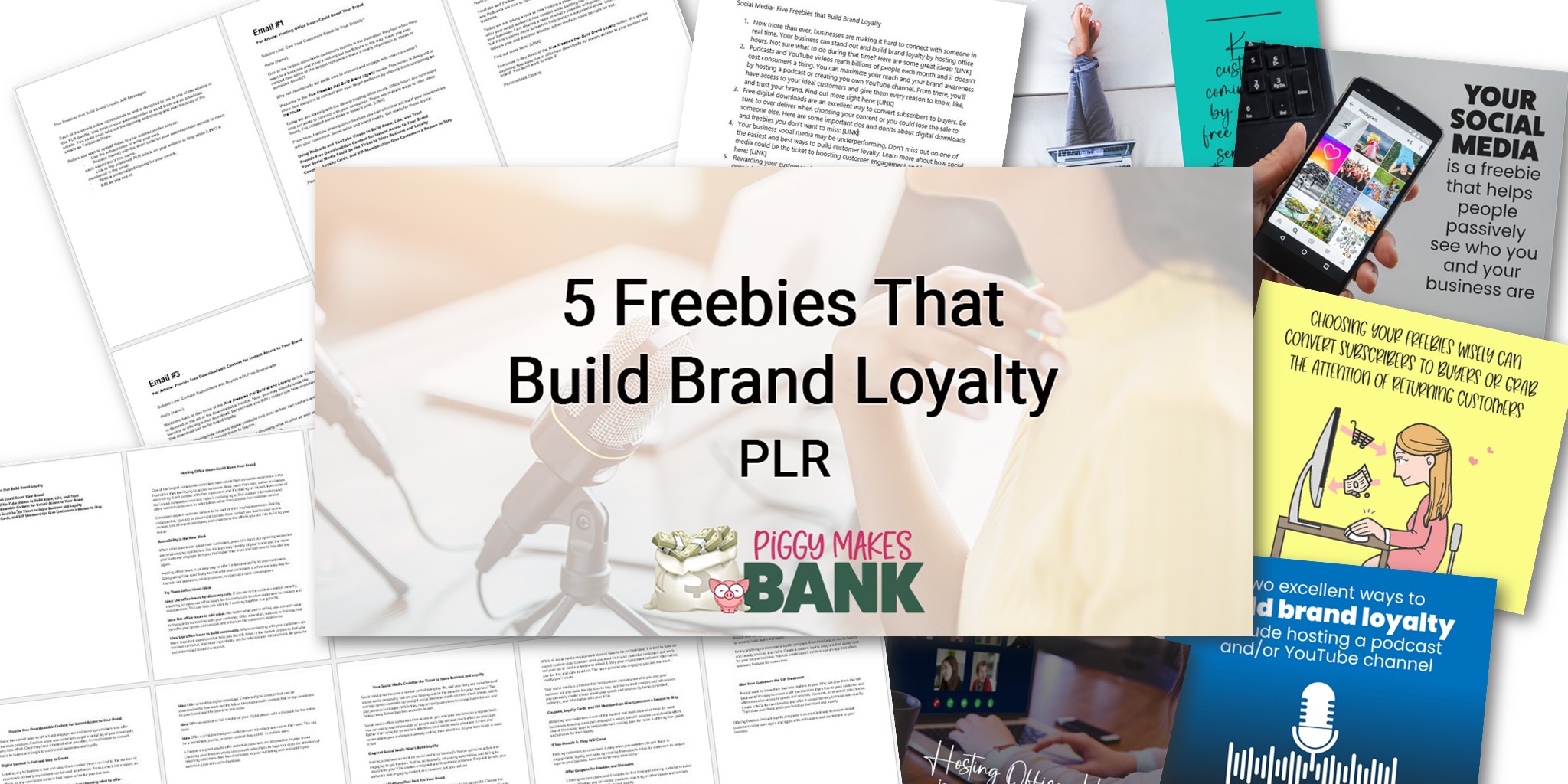 Five Freebies that Build Brand Loyalty - Piggy Makes Bank