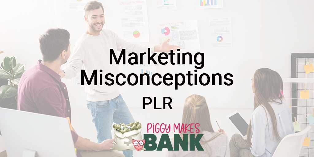 marketing misconceptions plr