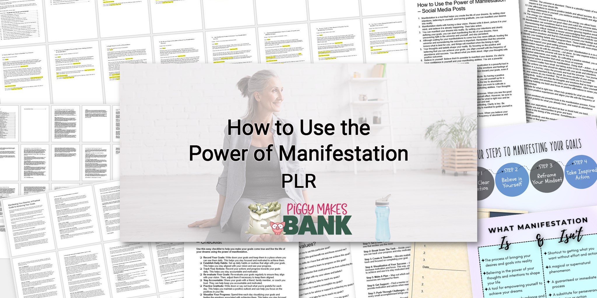 How to Use the Power of Manifestation - Piggy Makes Bank