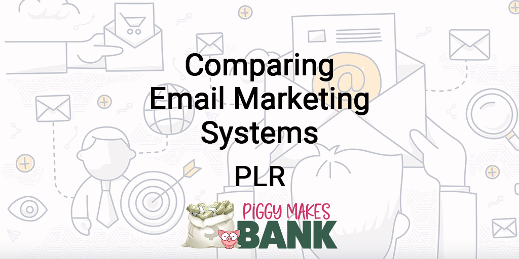 comparing email marketing systems plr