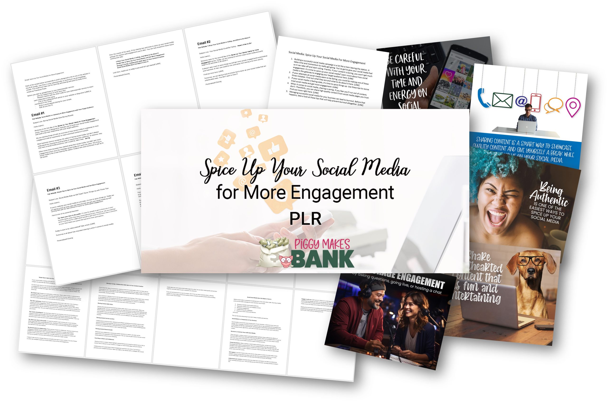 spice up your social media for more engagement plr