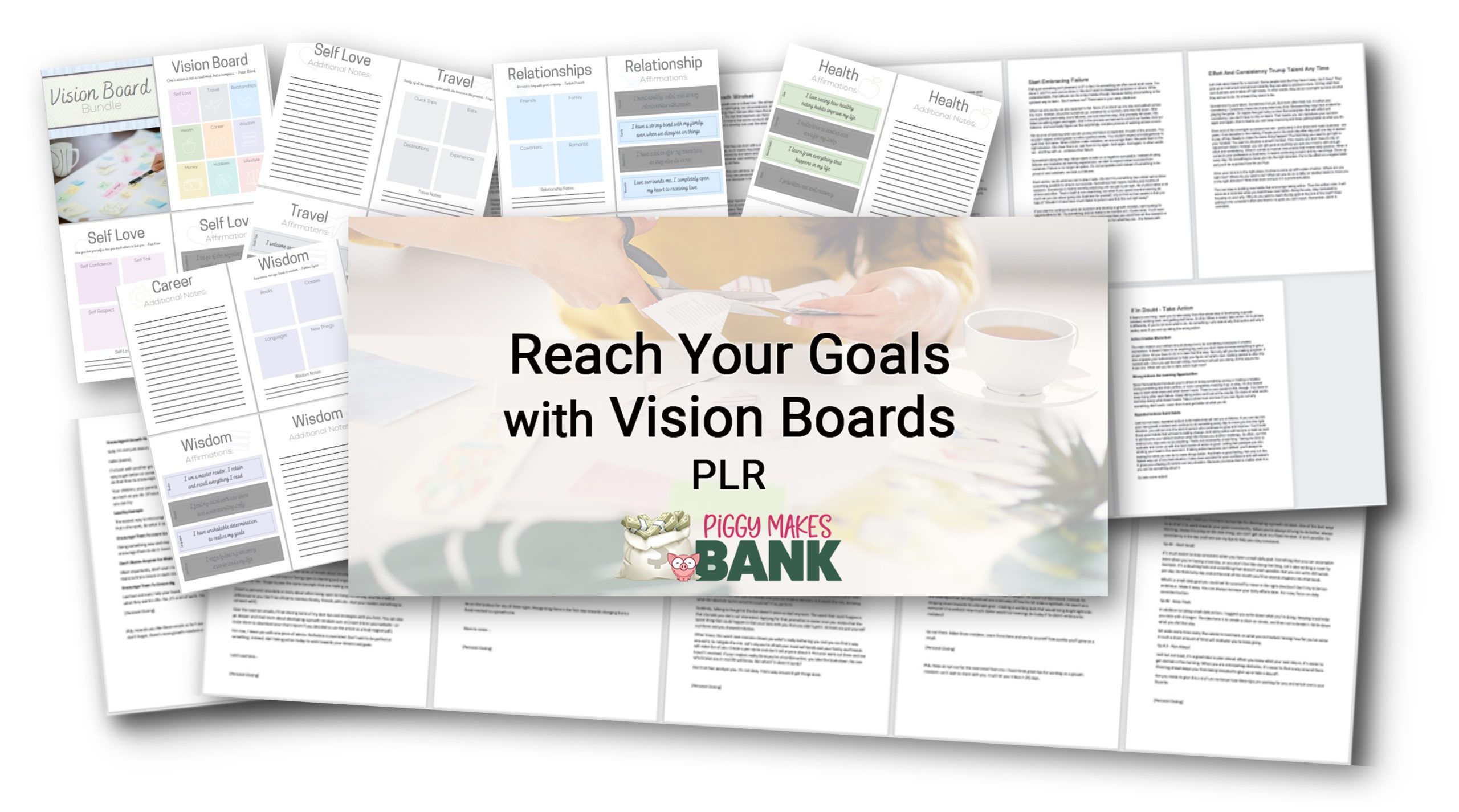 Reach Your Goals with a Vision Board PLR