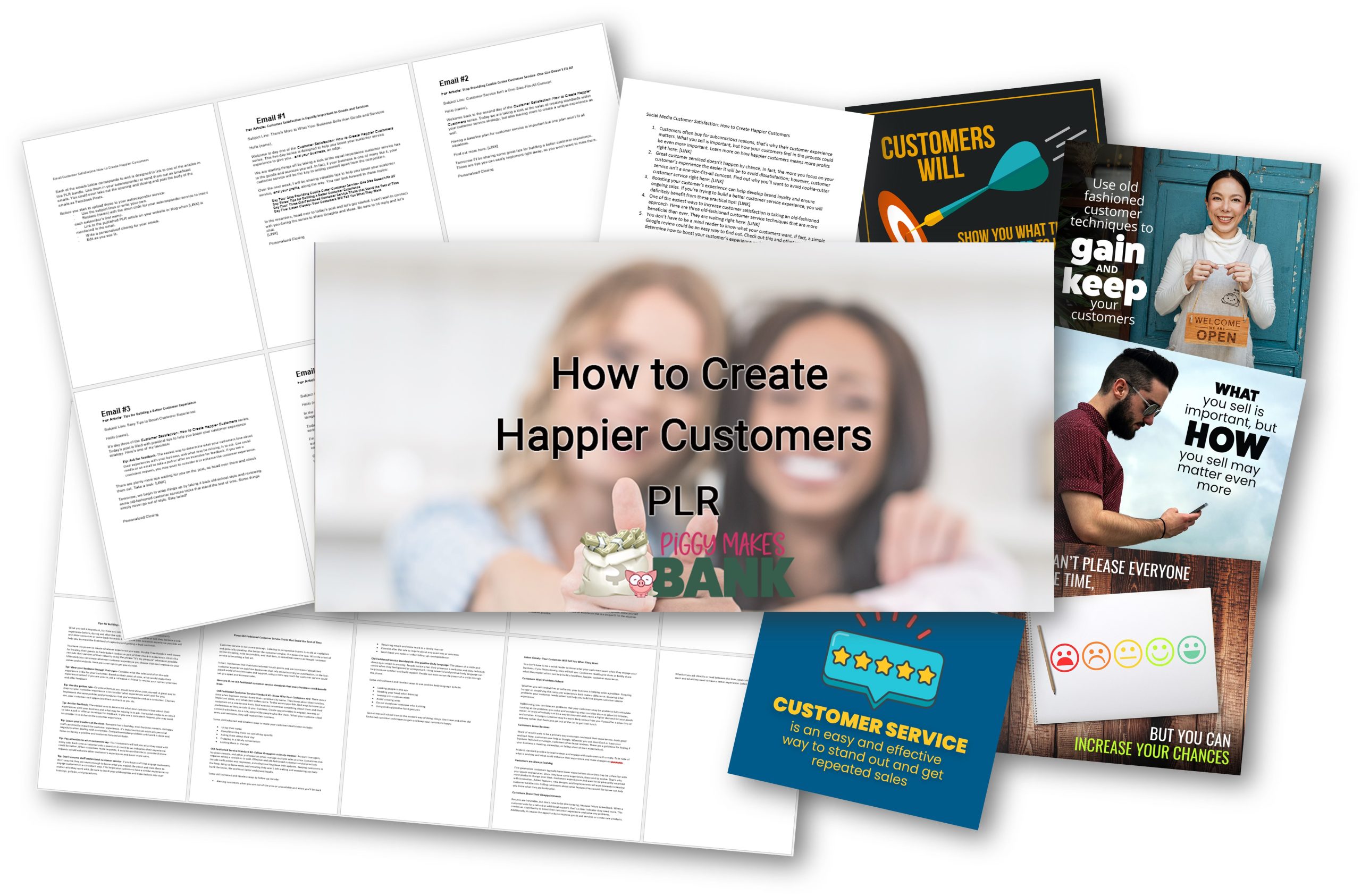 How to Create Happier Customers PLR