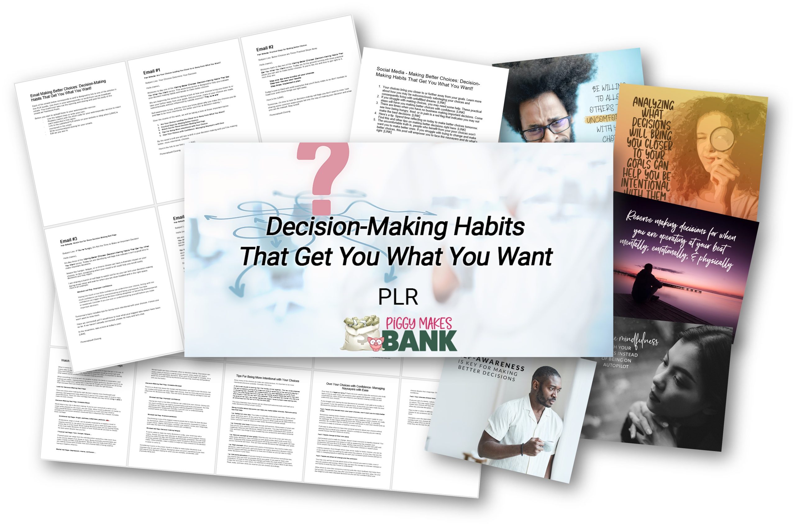 Decision-Making Habits that Get you What you Want PLR