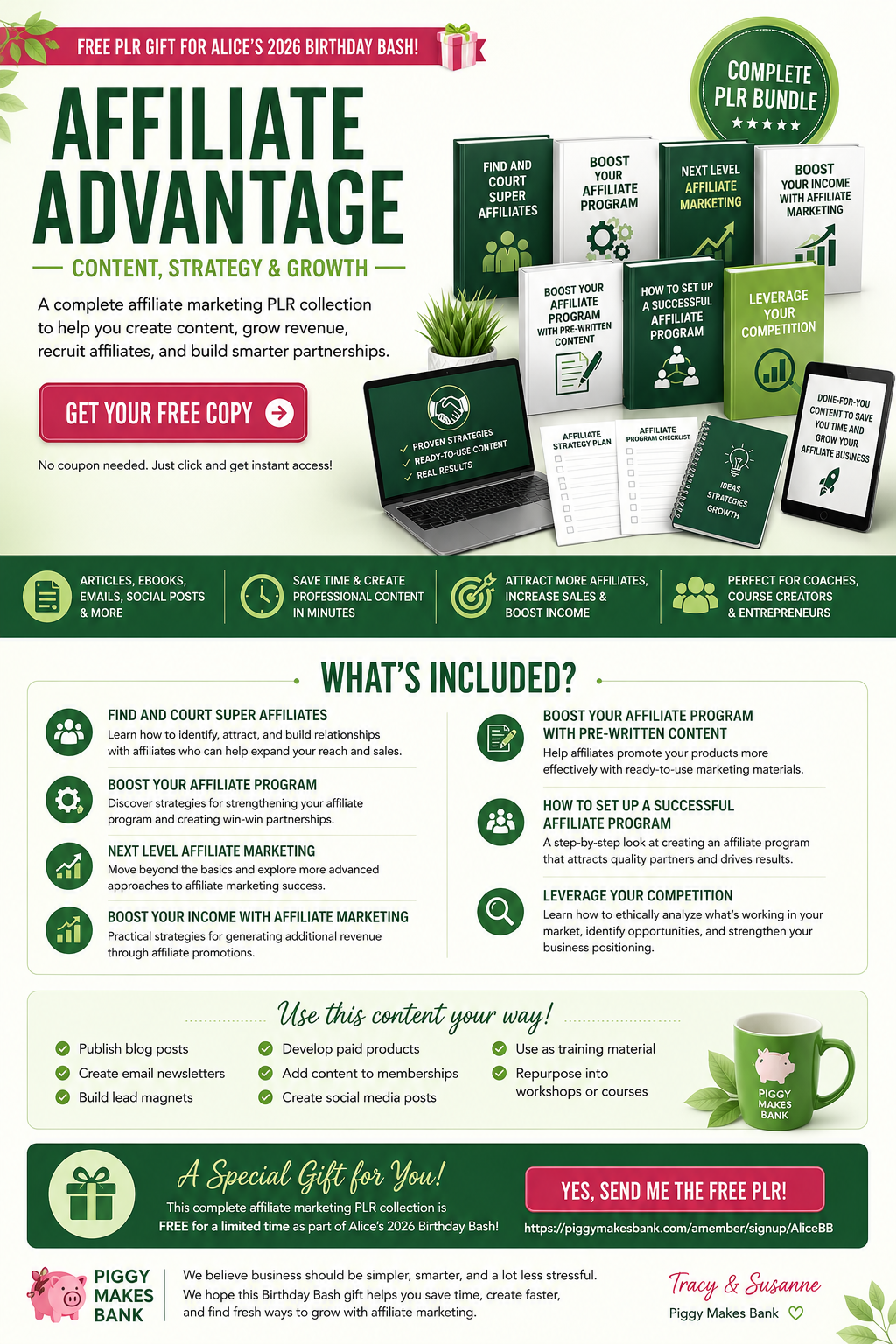 Affiliate Advantage PLR Bundle